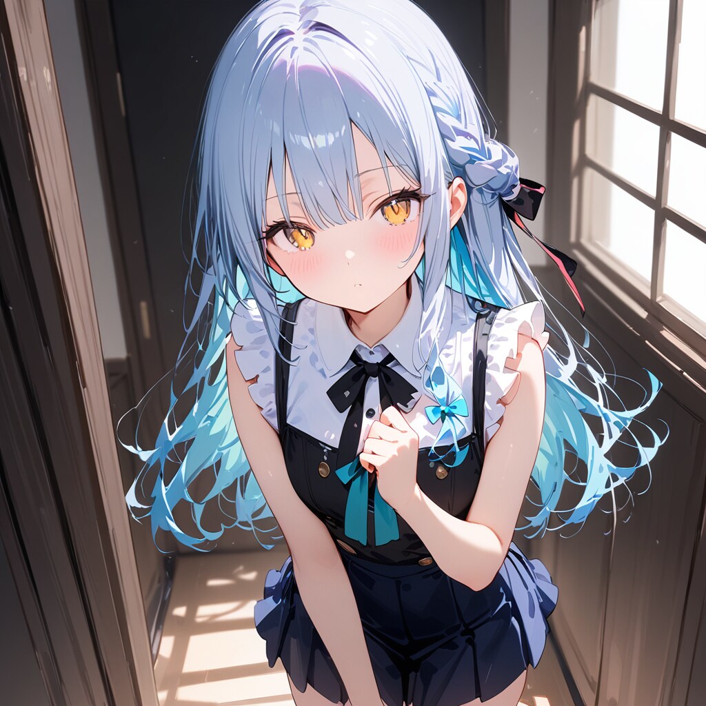 銀髪ちゃん