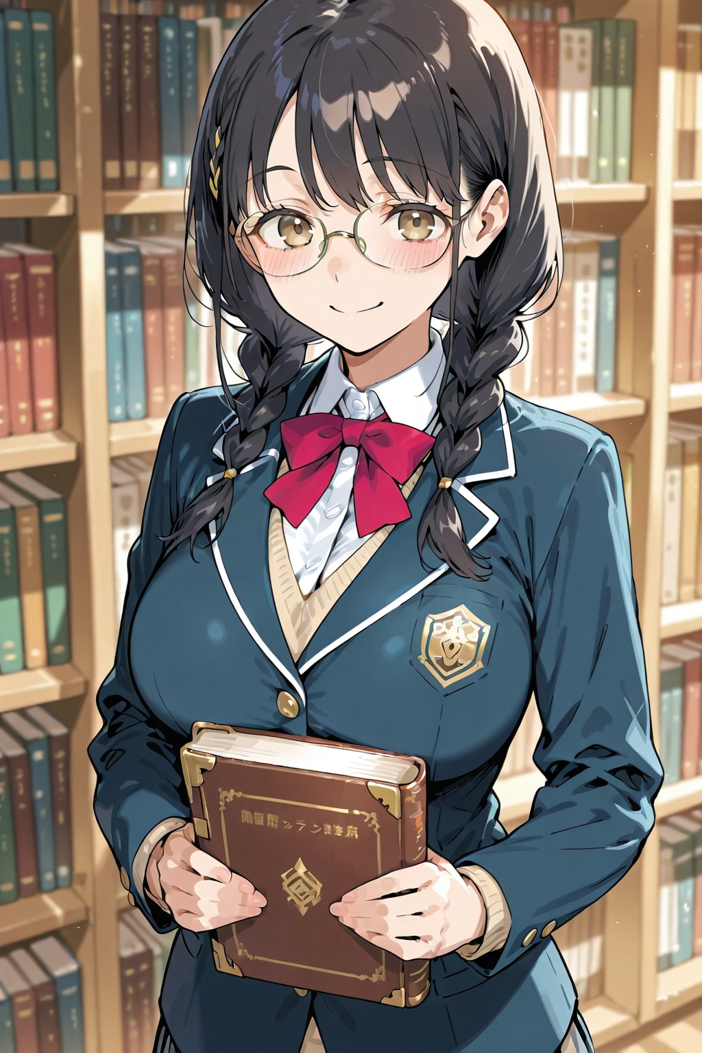 図書室とメガネ少女（DAISY）