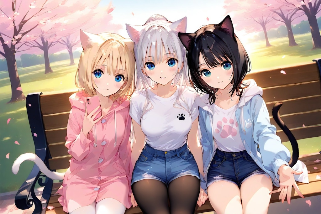 ここでお花見しよーぜ