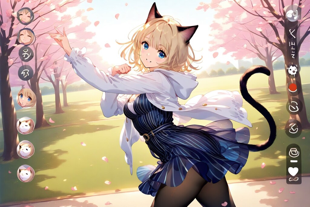 ここでお花見しよーぜ