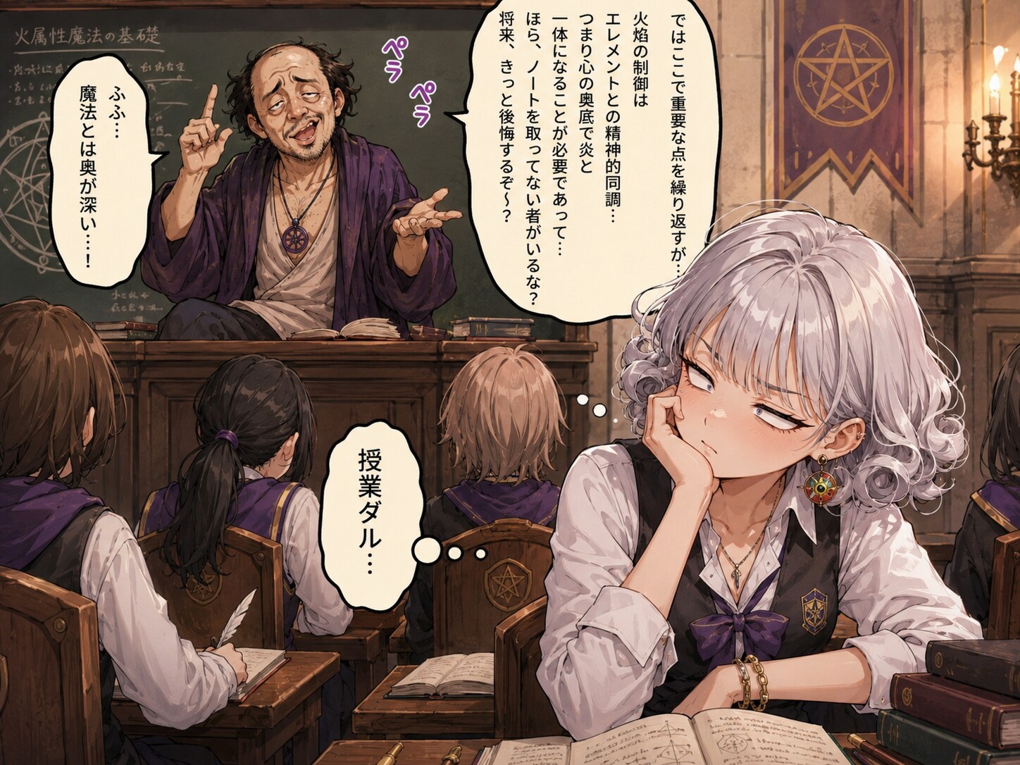 ギャルと特待生〜魔女養成機関時代の話