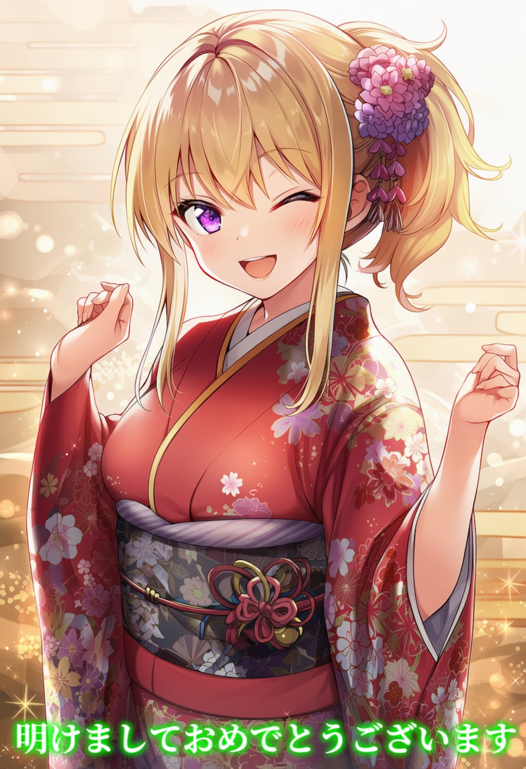 ✨🎍 謹賀新年 🎍✨：うちの子たち🎌新年のご挨拶２０２６