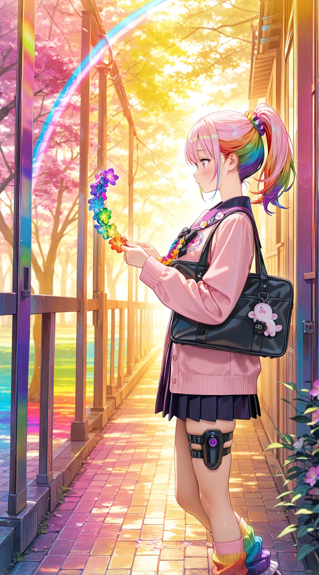 カラフルな少女 1