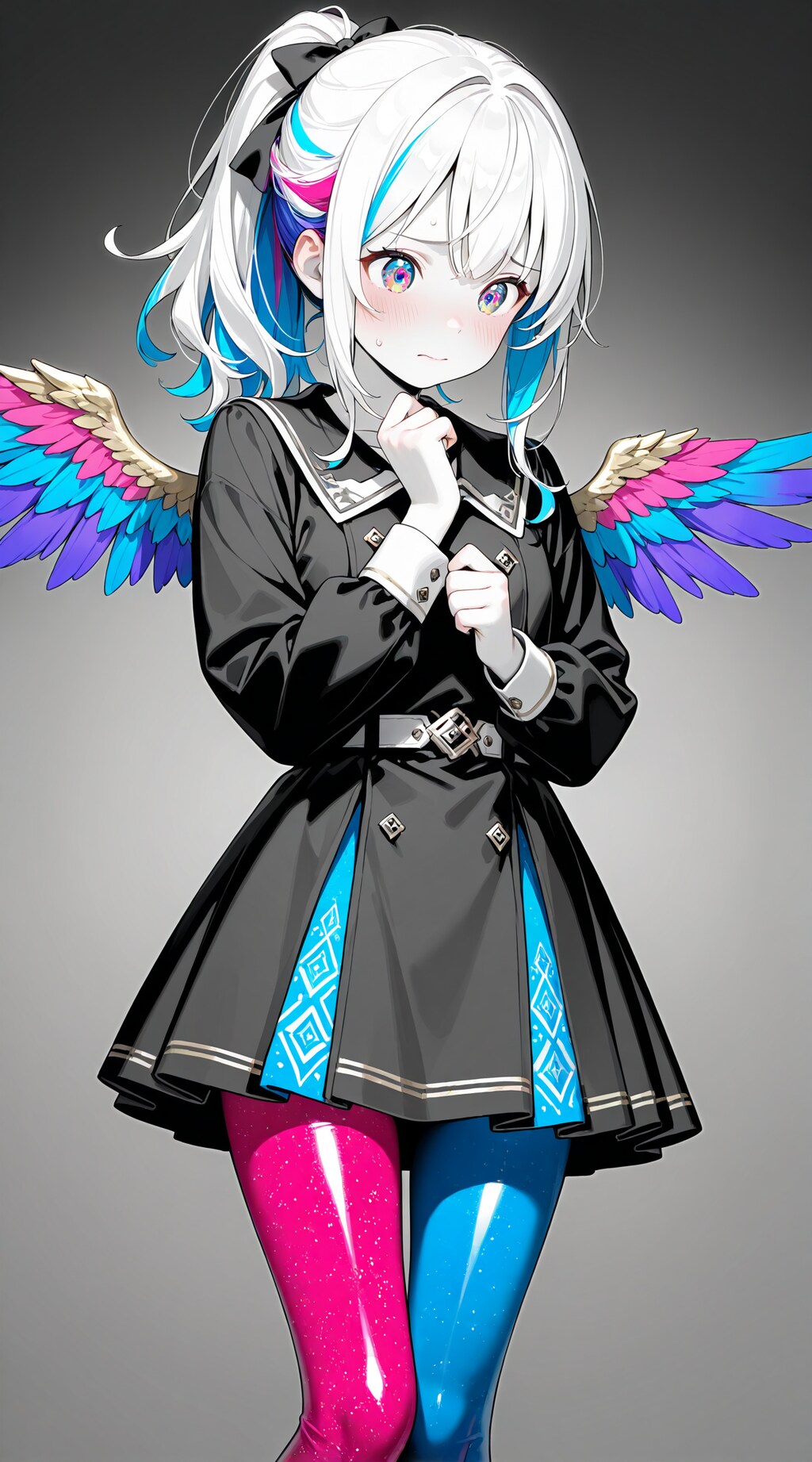 カラフルな少女 1