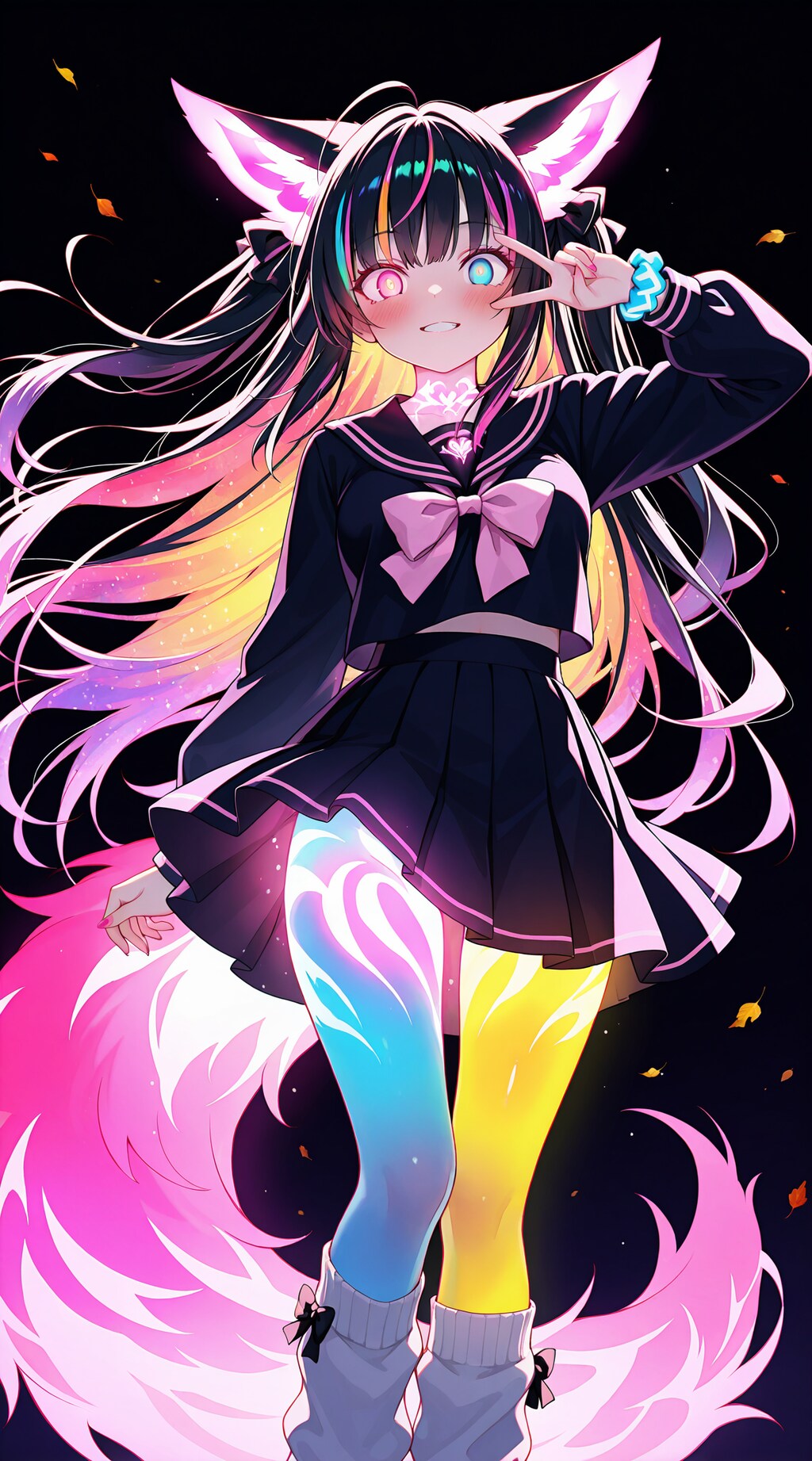 カラフルな少女 1