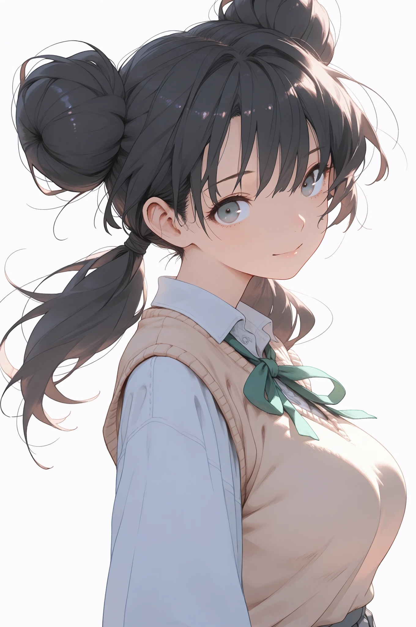 「髪上げたよ。耳？お兄さん、耳フェチもあるの⁉︎」