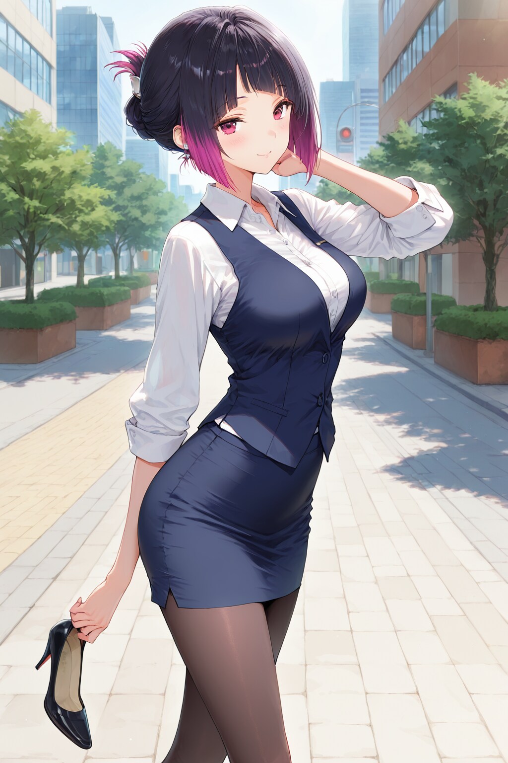 オフィス街のＯＬさん②