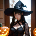 ハロウィンとオレンジ 2枚目