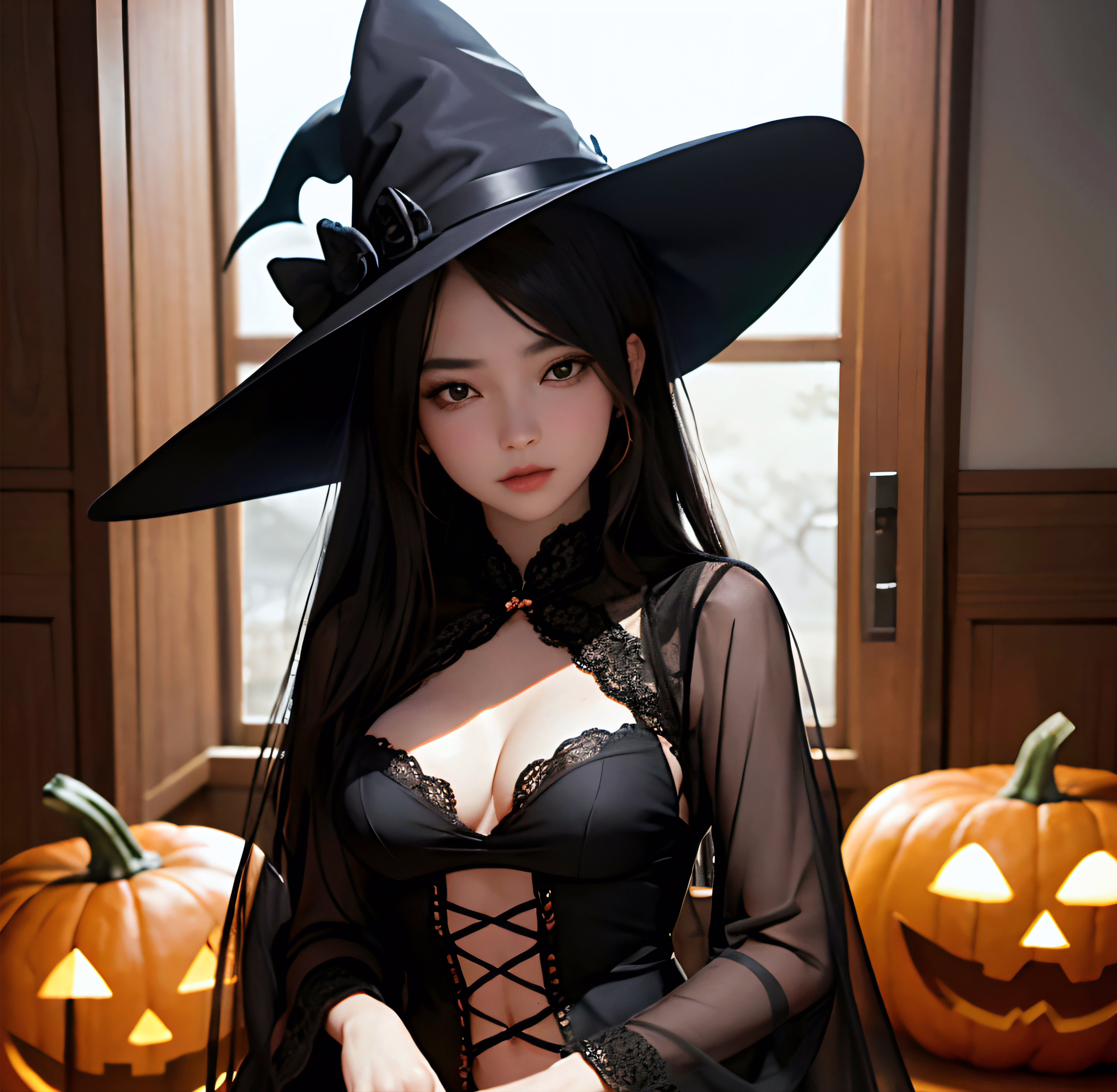 ハロウィンとオレンジ