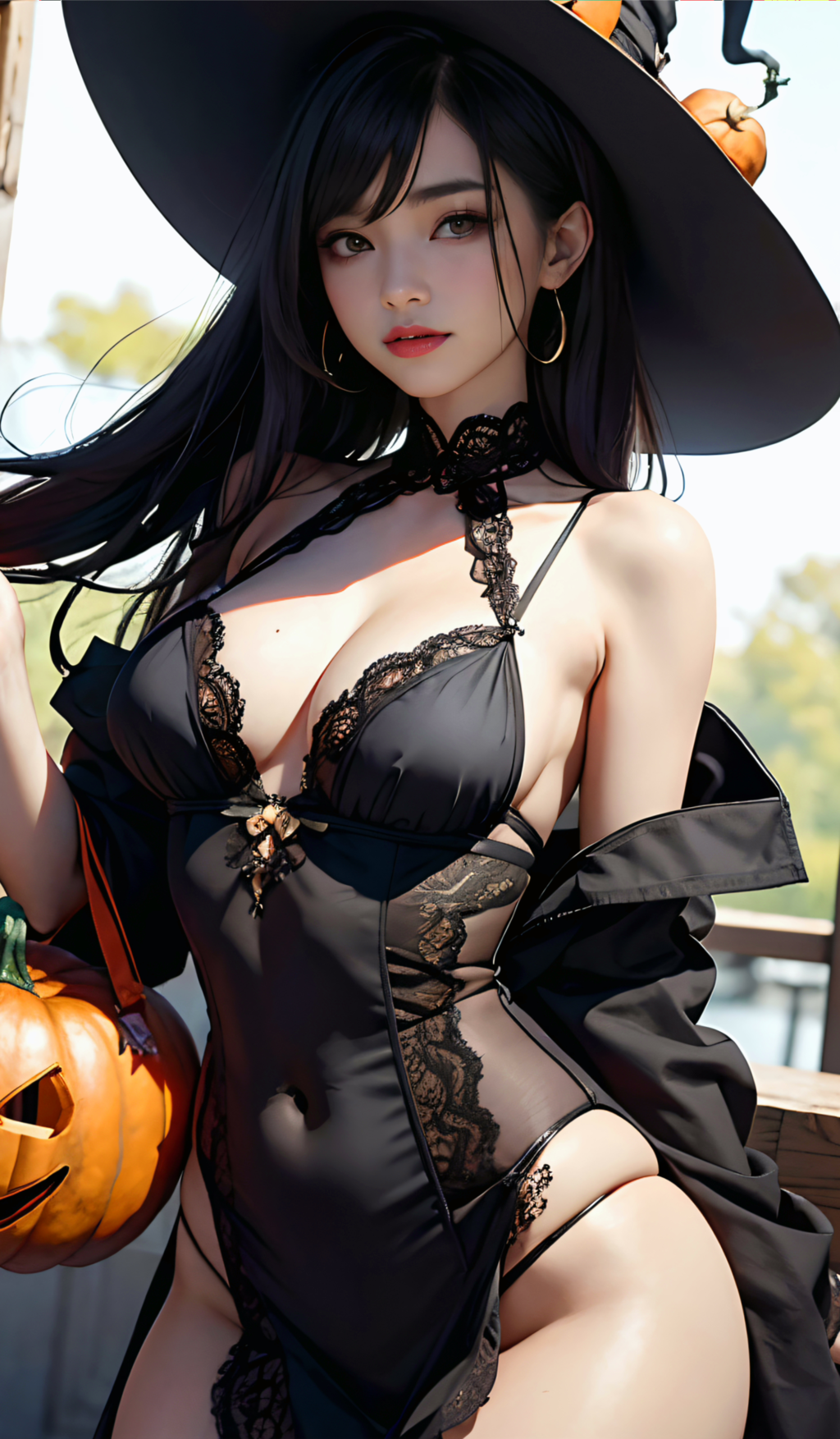 ハロウィンとオレンジ