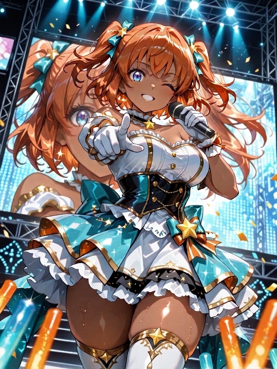 褐色ちゃんと真夏のアイドルフェス！