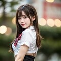 2025/01/28JK　阿部葵あおい＆中牧夕卯翔ゆうか　尻 9枚目
