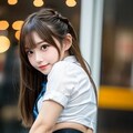 2025/01/28JK　阿部葵あおい＆中牧夕卯翔ゆうか　尻 3枚目