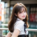 2025/01/28JK　阿部葵あおい＆中牧夕卯翔ゆうか　尻 10枚目