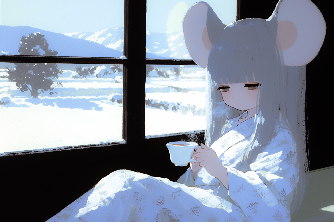 旅館とねず耳 | の人気AIイラスト・グラビア