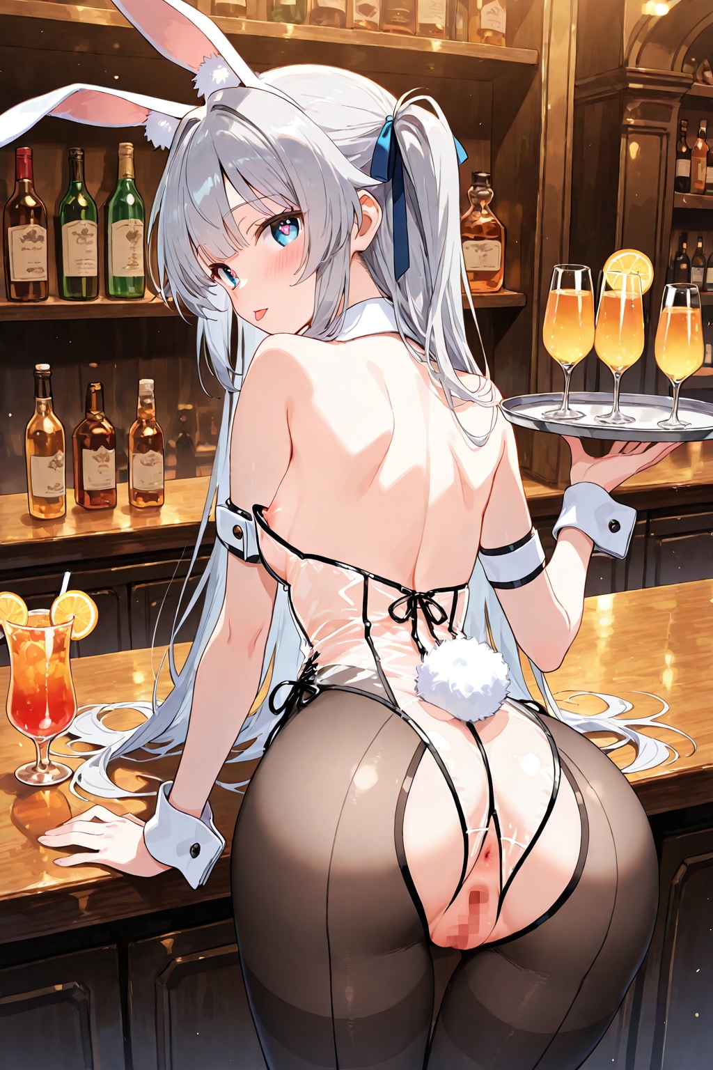 透けバニー