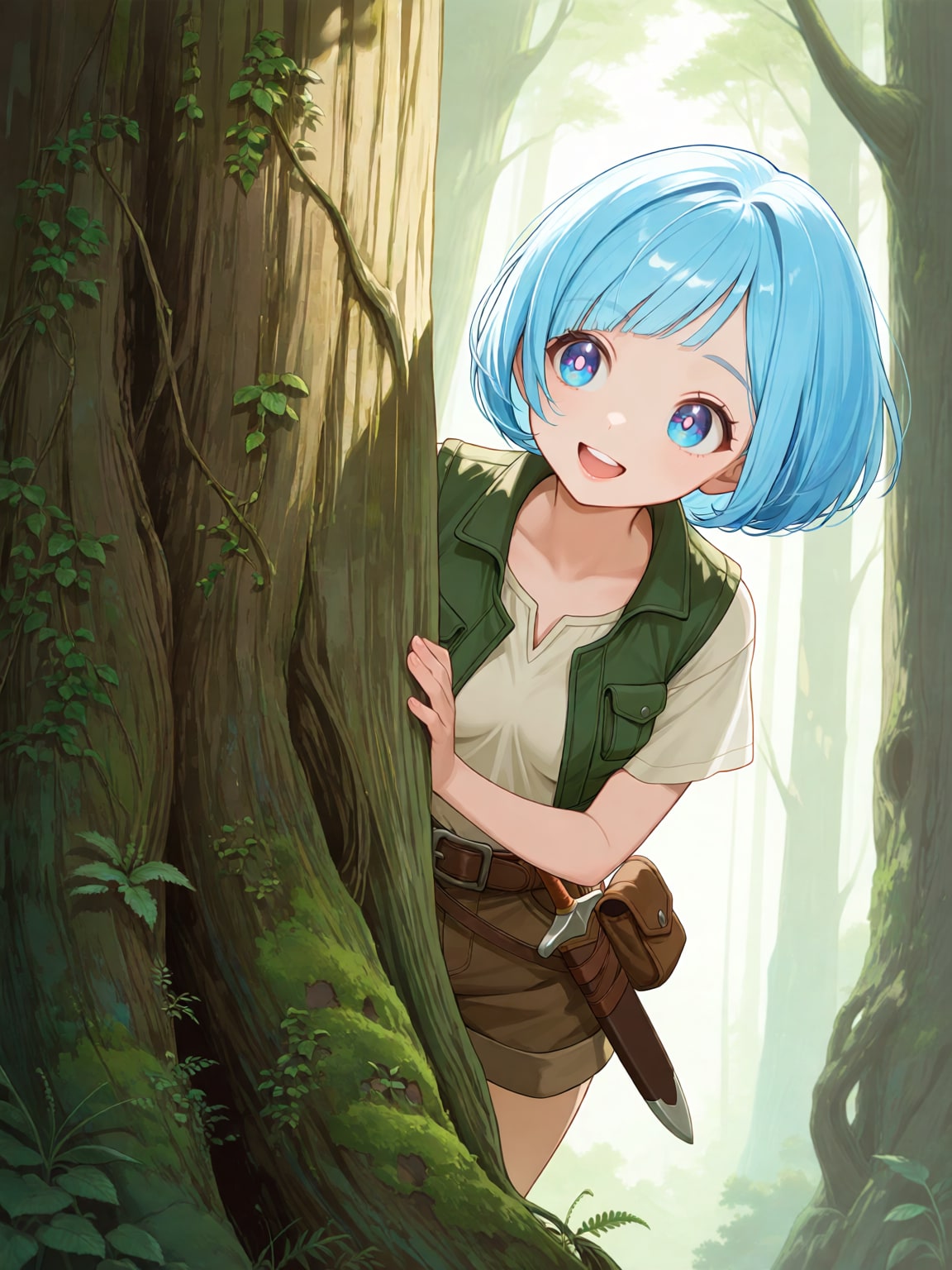 森の奥へ | の人気AIイラスト・グラビア
