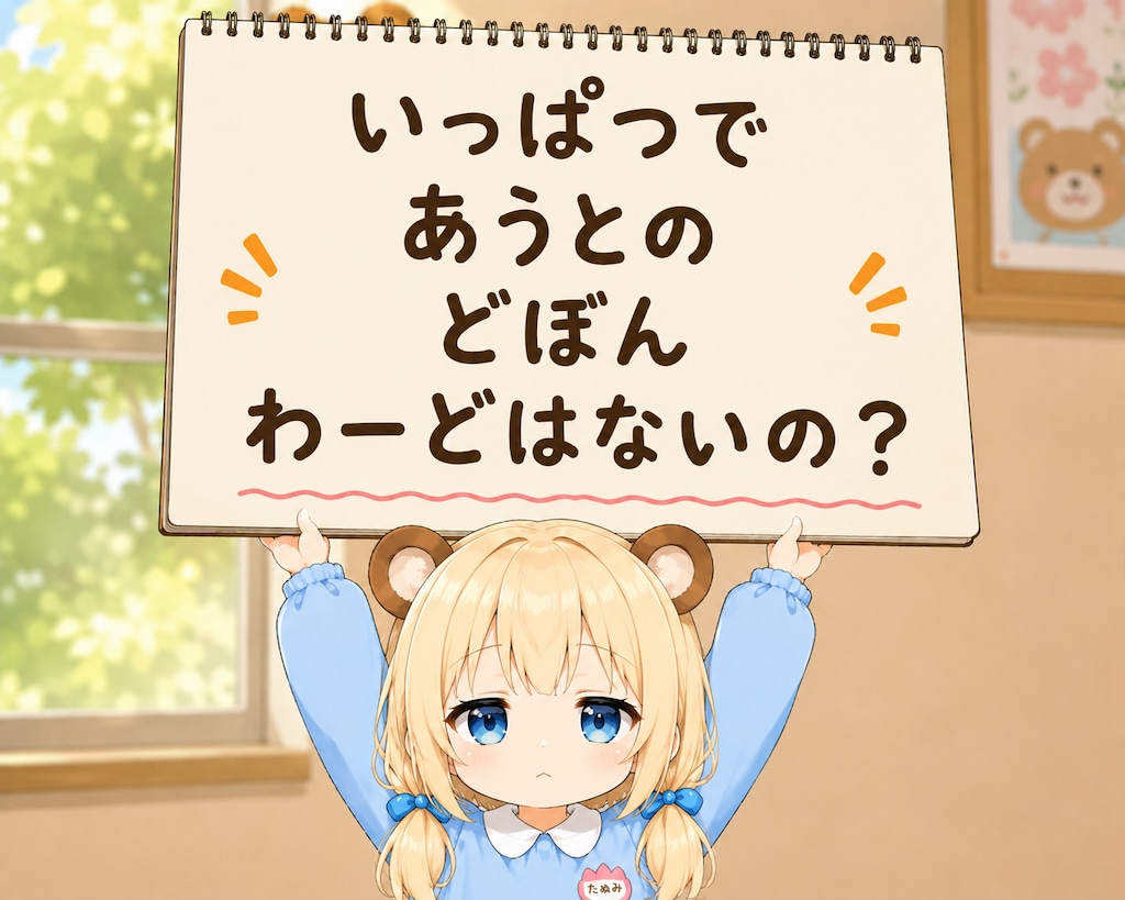 しりとりでえんじがおもったこと