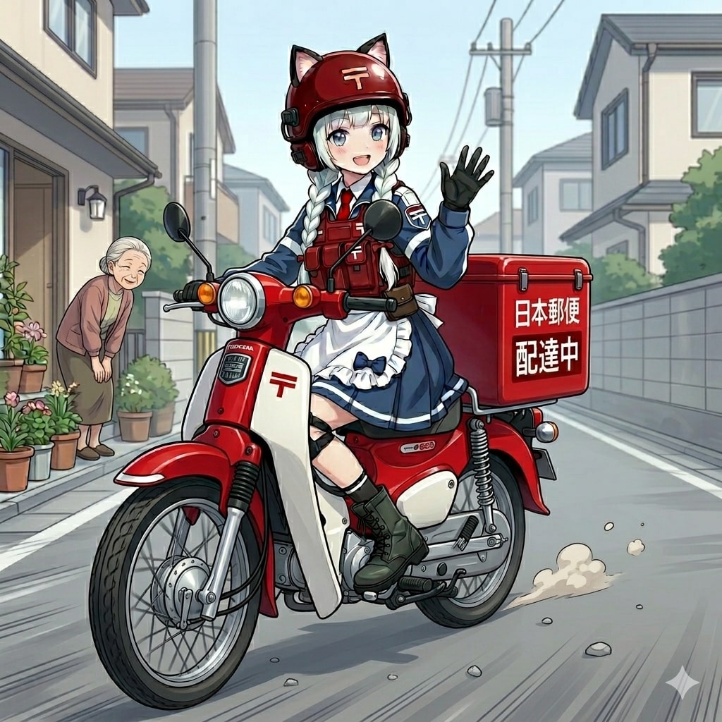 郵政記念日（ミリィちゃん）