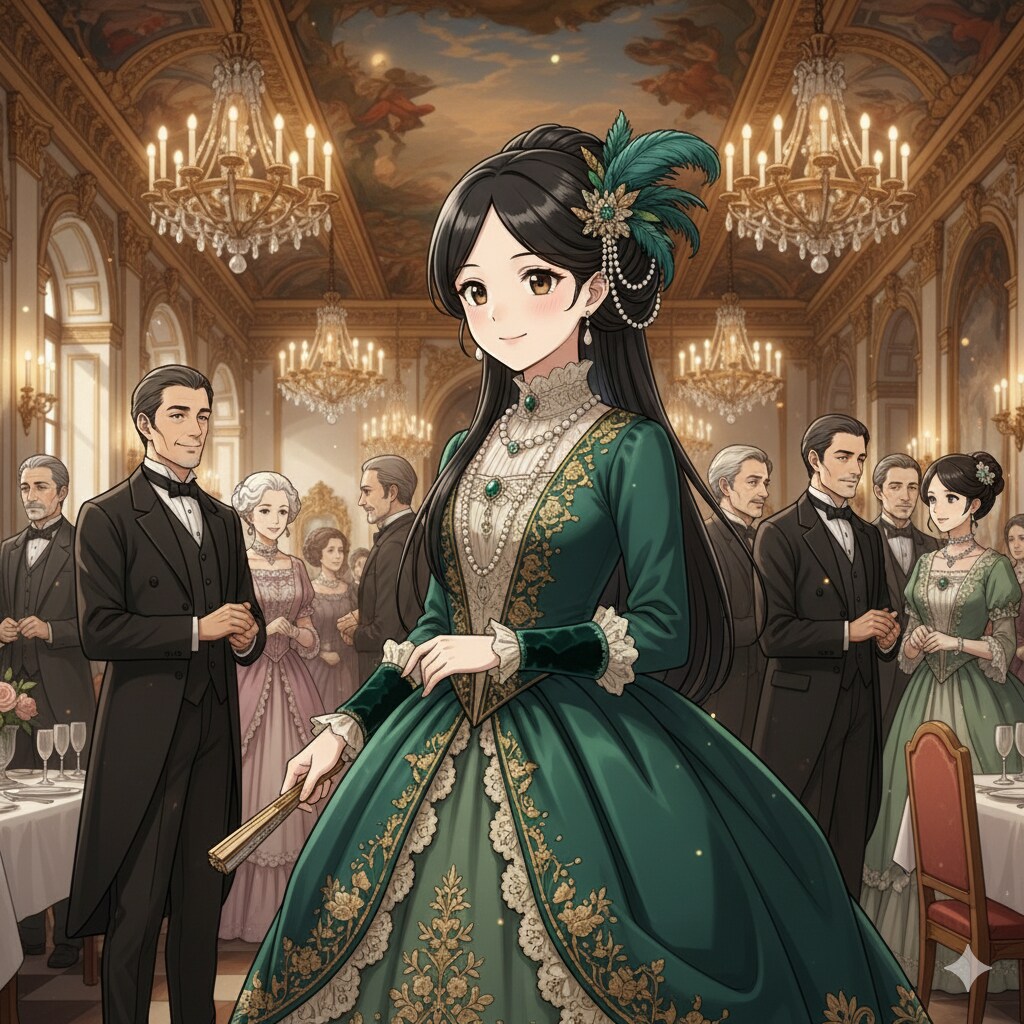 貴族令嬢（パーティー） | の人気AIイラスト・グラビア