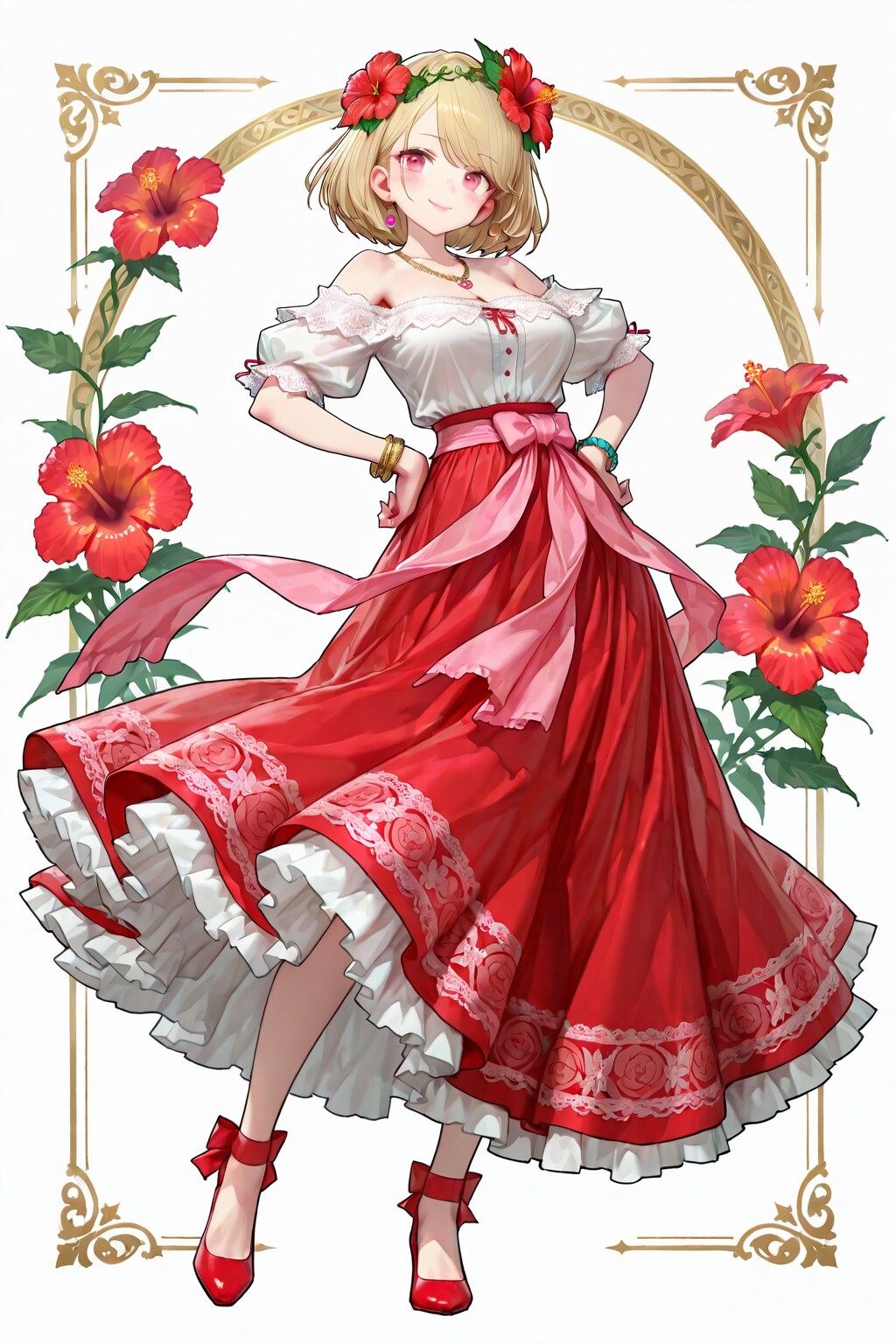 コスタリカ✖️ハイビスカス（おはよう#191)