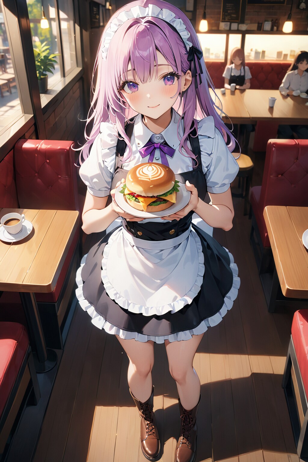 いらっしゃいませ❤1名様ですね❤只今ご案内しますので少々お待ち下さい❤