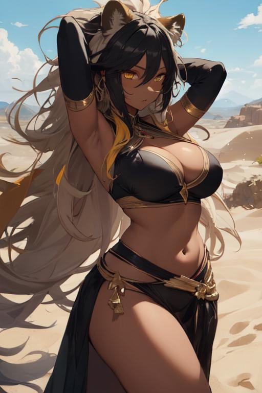 メスライオン　擬人化