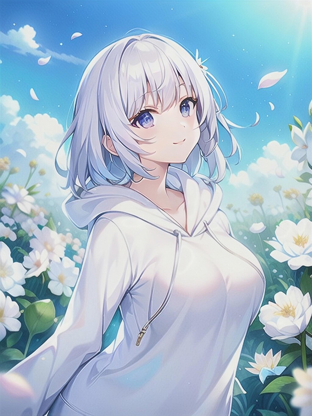 銀髪ちゃん（トレカ用）