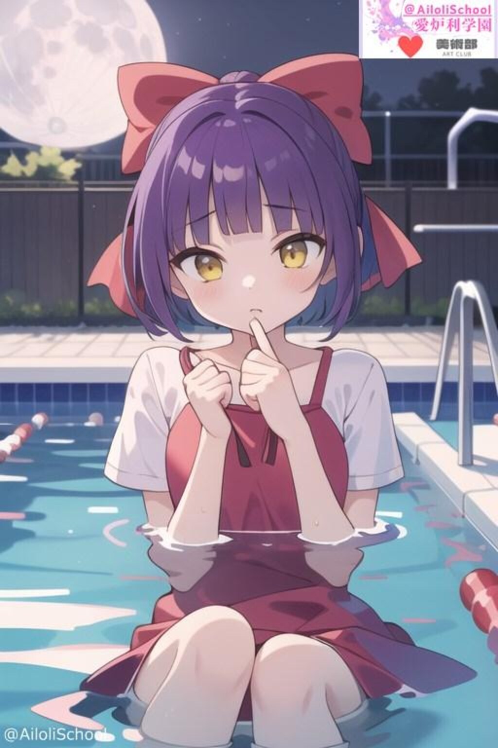 【私立愛炉利学園_美術部】ゲゲゲの鬼太郎_猫娘