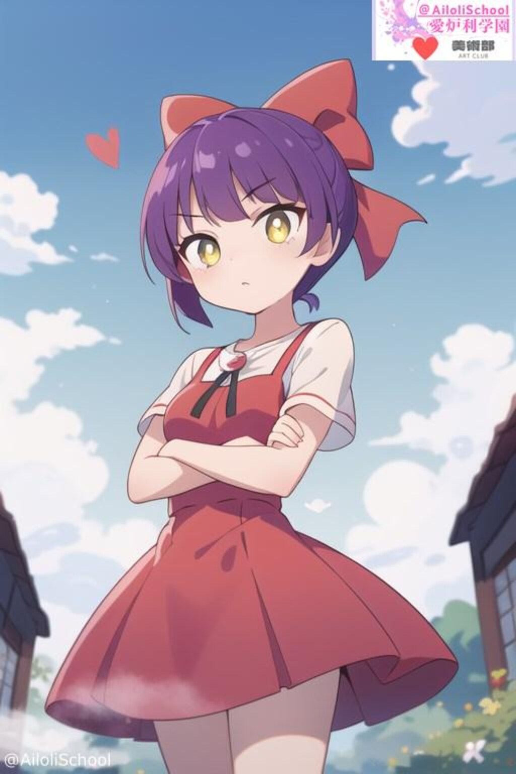 【私立愛炉利学園_美術部】ゲゲゲの鬼太郎_猫娘