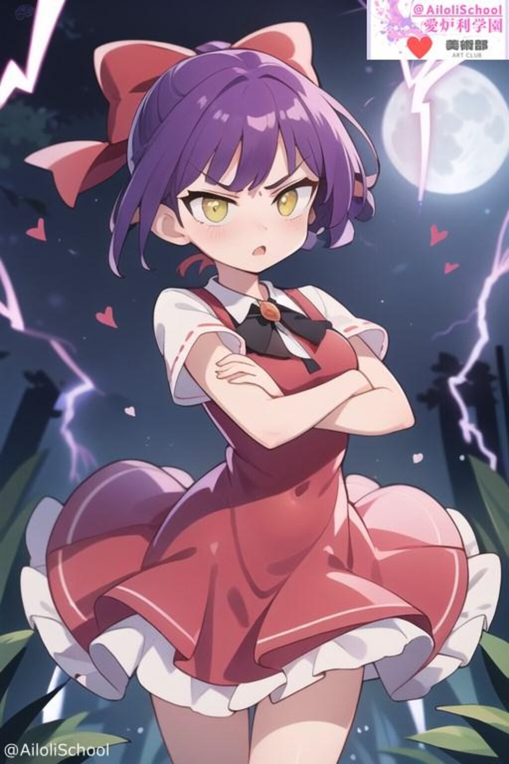 【私立愛炉利学園_美術部】ゲゲゲの鬼太郎_猫娘