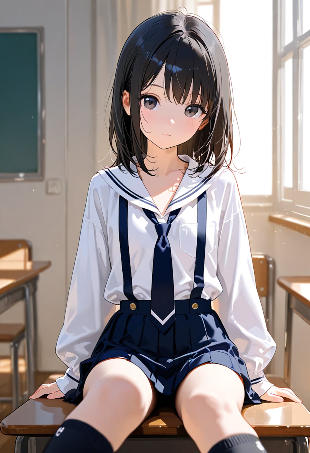 黒髪の美少女(70)