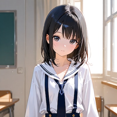 黒髪の美少女(70)