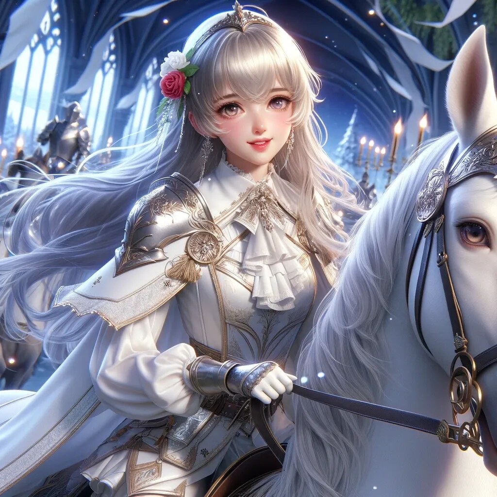 遠征に赴く姫と護衛騎士