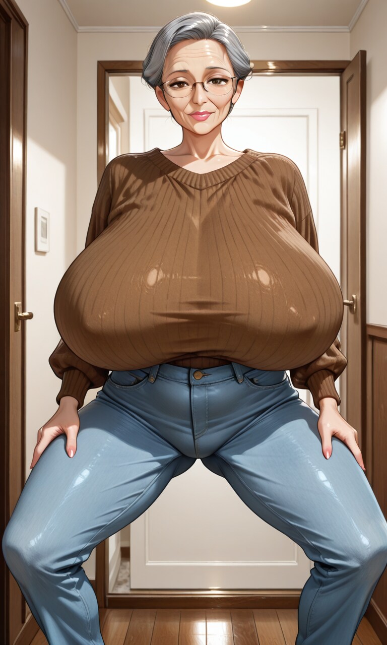抱擁力あふれるおばあちゃん