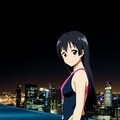 秋山澪の競泳水着姿　詰め合わせ　第17弾 3枚目