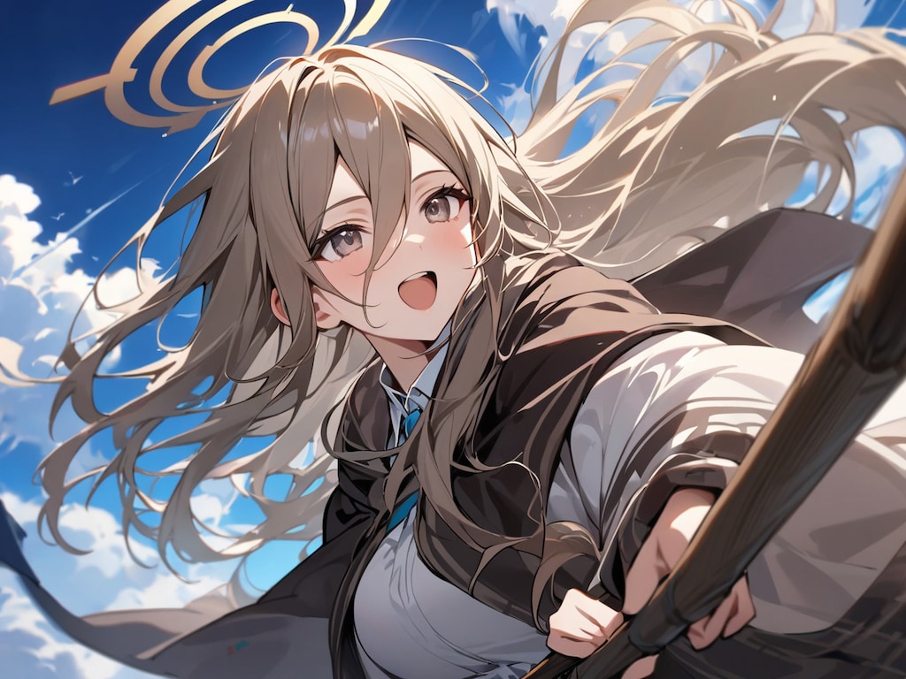 空飛ぶ魔女のアカネ【ブルアカ・アカネ】