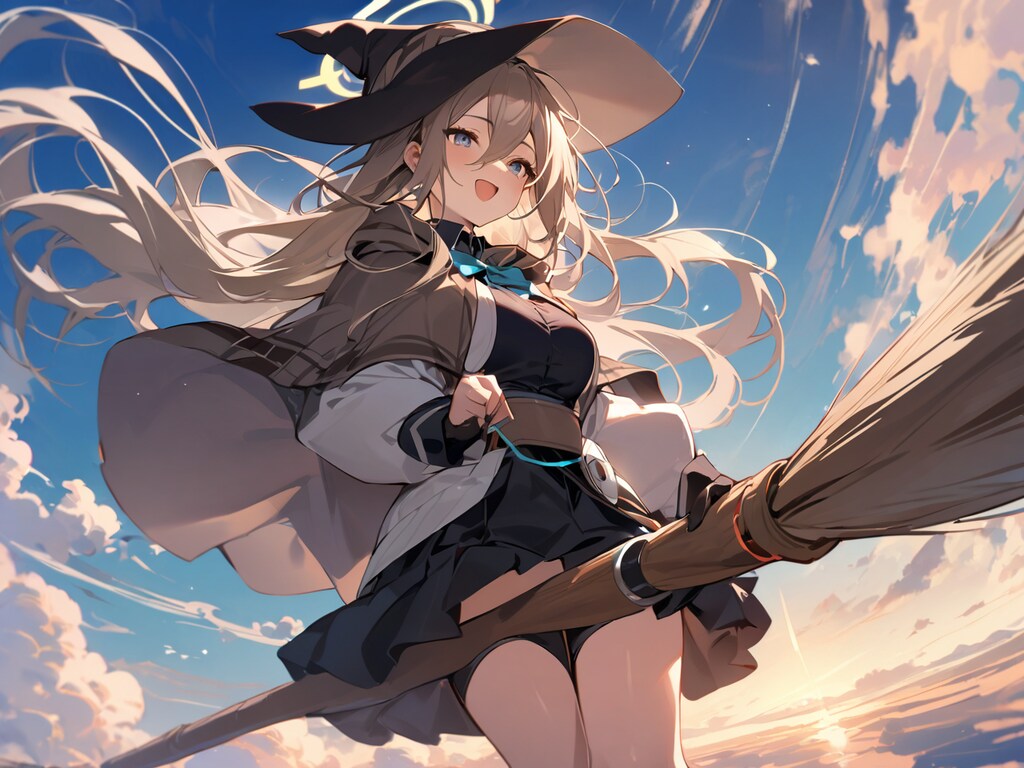 空飛ぶ魔女のアカネ【ブルアカ・アカネ】