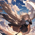 空飛ぶ魔女のアカネ【ブルアカ・アカネ】 4枚目