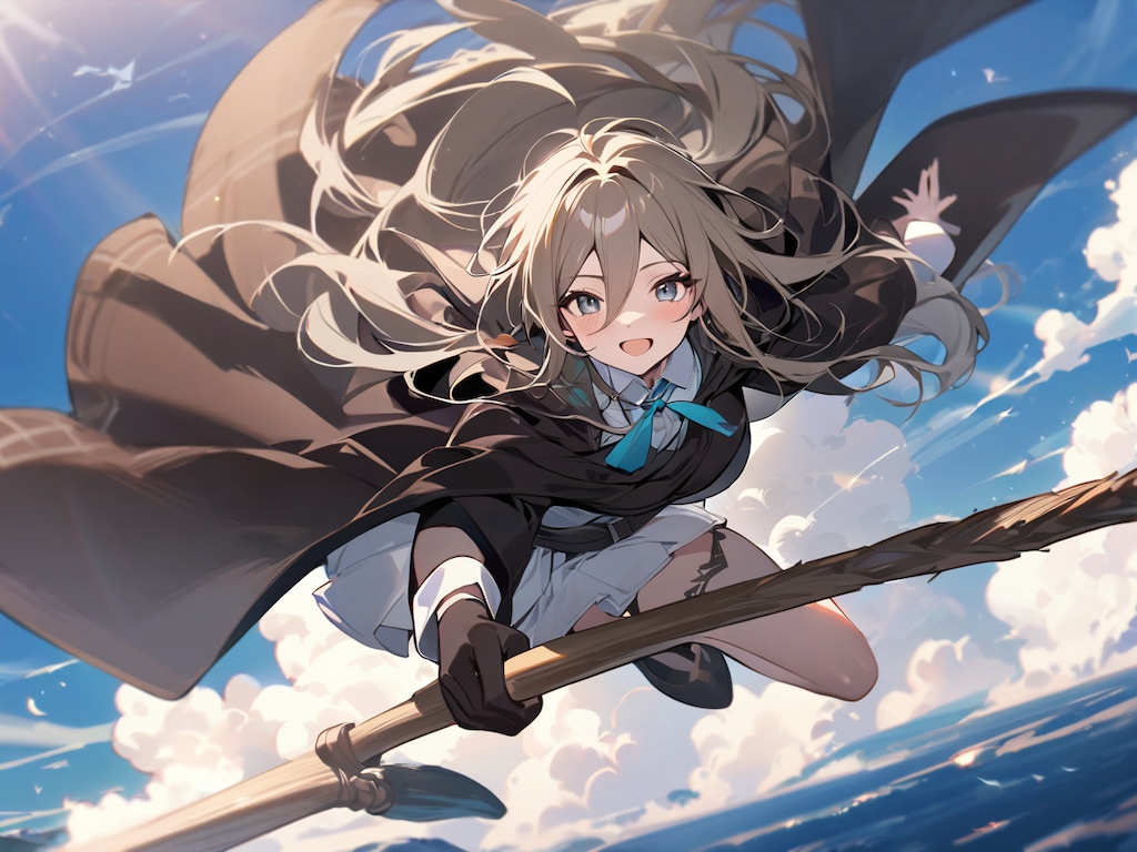 空飛ぶ魔女のアカネ【ブルアカ・アカネ】
