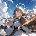 空飛ぶ魔女のアカネ【ブルアカ・アカネ】 8枚目