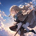 空飛ぶ魔女のアカネ【ブルアカ・アカネ】 10枚目