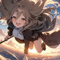 空飛ぶ魔女のアカネ【ブルアカ・アカネ】 9枚目
