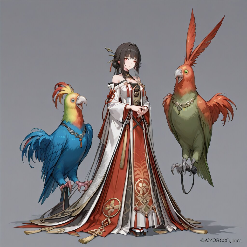 オウム。失敗作＾＾；