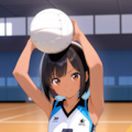 バレーボール 2枚目