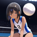 バレーボール 4枚目