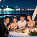 海外の結婚式の2次会 2枚目