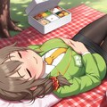 【千川ちひろ】場所取りしてたら先に呑んじゃって・・・ 2枚目