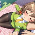 【千川ちひろ】場所取りしてたら先に呑んじゃって・・・ 6枚目