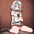 沙花叉クロヱ【女の子座りパンチラ】 3枚目